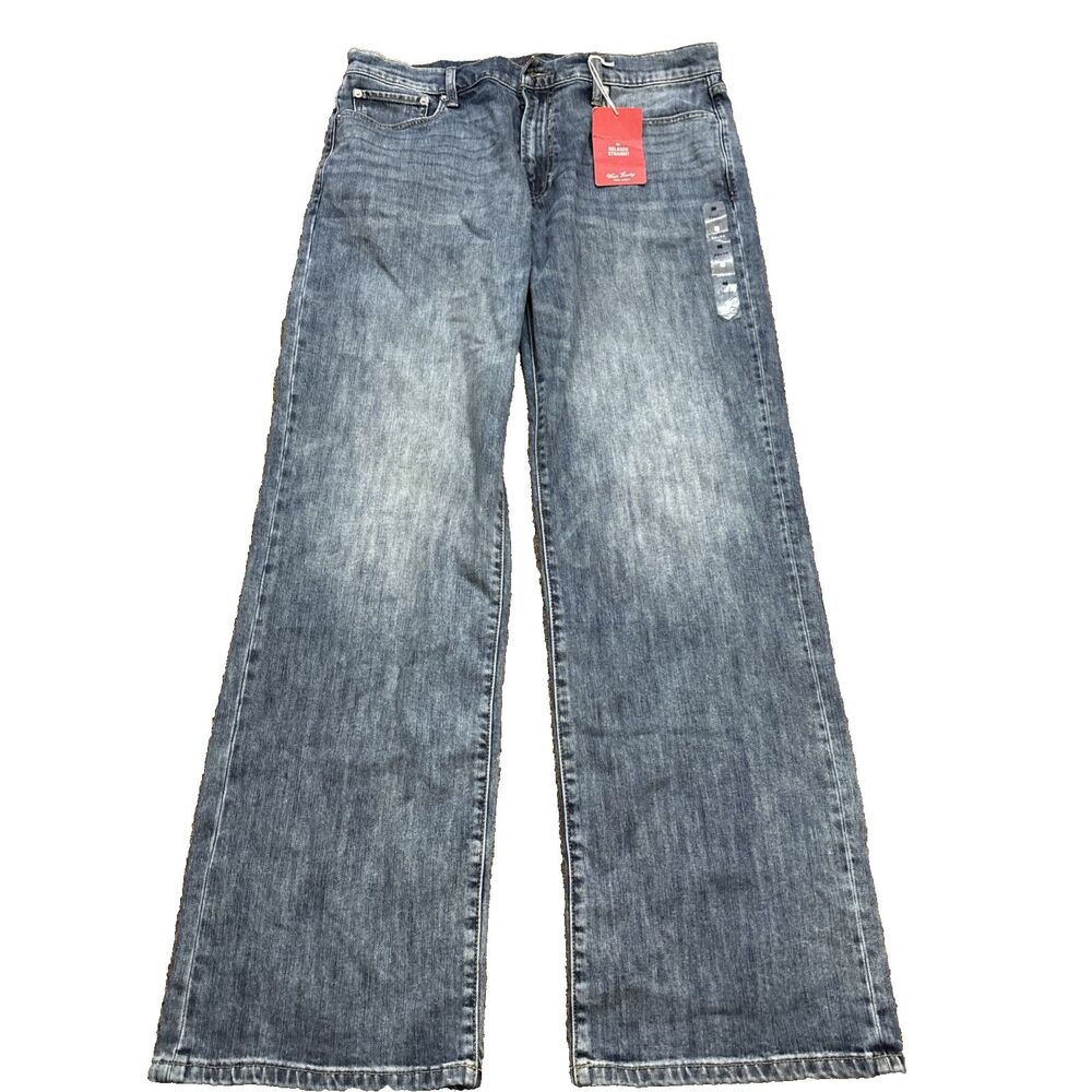 NWT Lucky Brand 181 Relaxed Straight Leg Men's Sz 36*x34 Denim Jeans